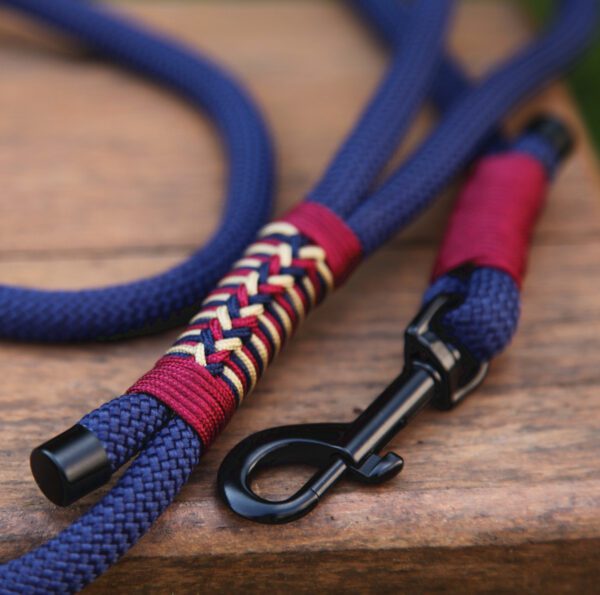 Trio Paracord Leash - Red